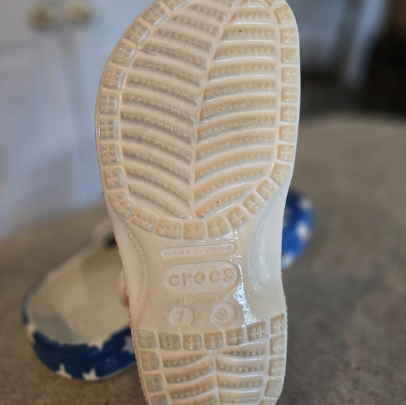 Patriotic Star and Stripe Clogs - Picture 3 of 5